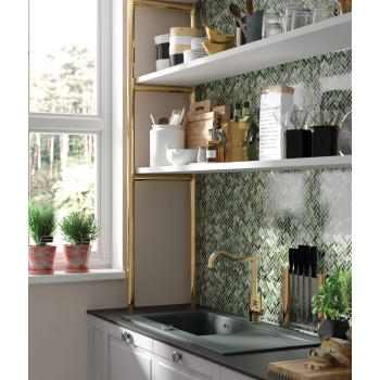 Zlewozmywak ceramiczny 1-komorowy z ociekaczem